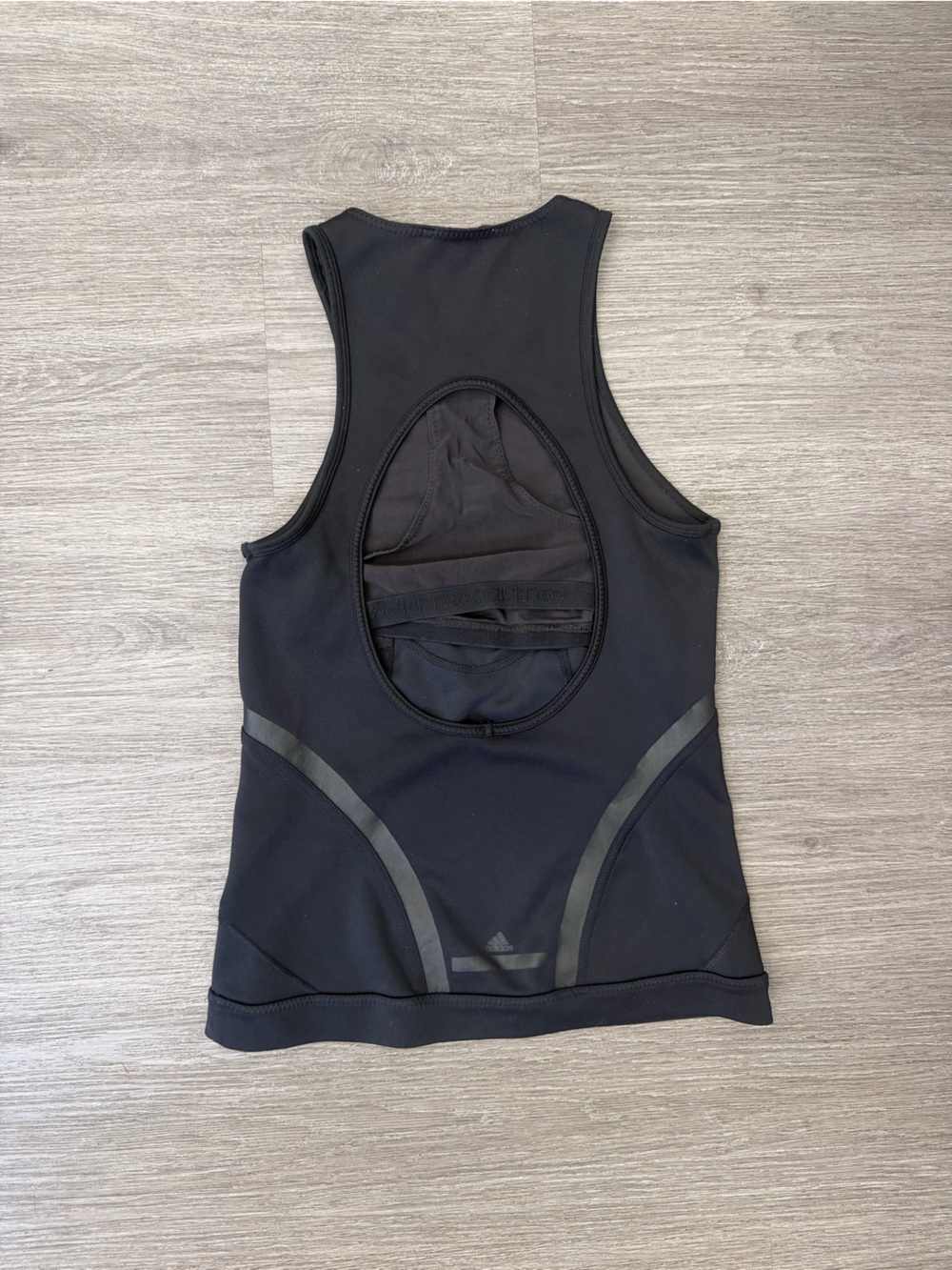 Adidas Stella McCartney Black Top Size 38 - Picture 5 of 5